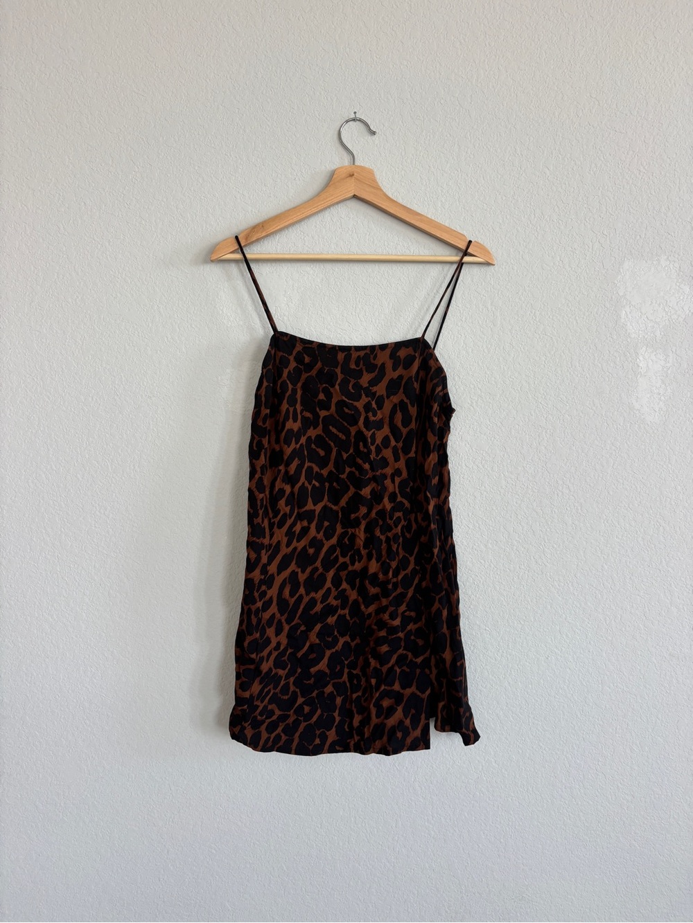 Motel Rocks Women's Brown and Black Leopard Print Jacket